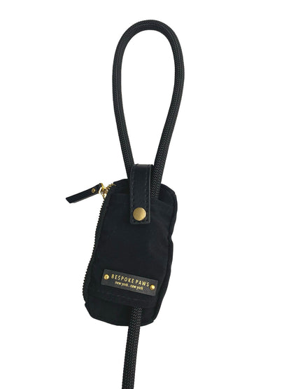 Dangle-Free Dog Leash Poop Bag Dispenser for Easy Pet Walks