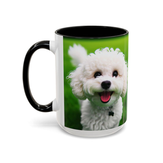 Bichonpoo Accent Coffee Mug - Perfect Gift for Dog Lovers