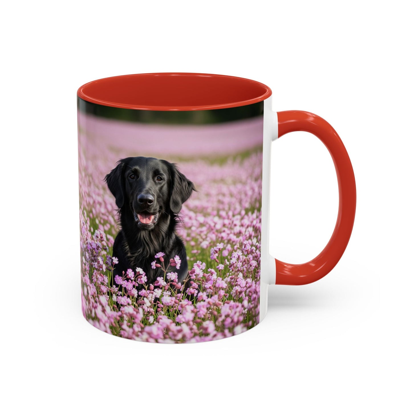 Flat Coated Retriever Accent Coffee Mug - Perfect Gift for