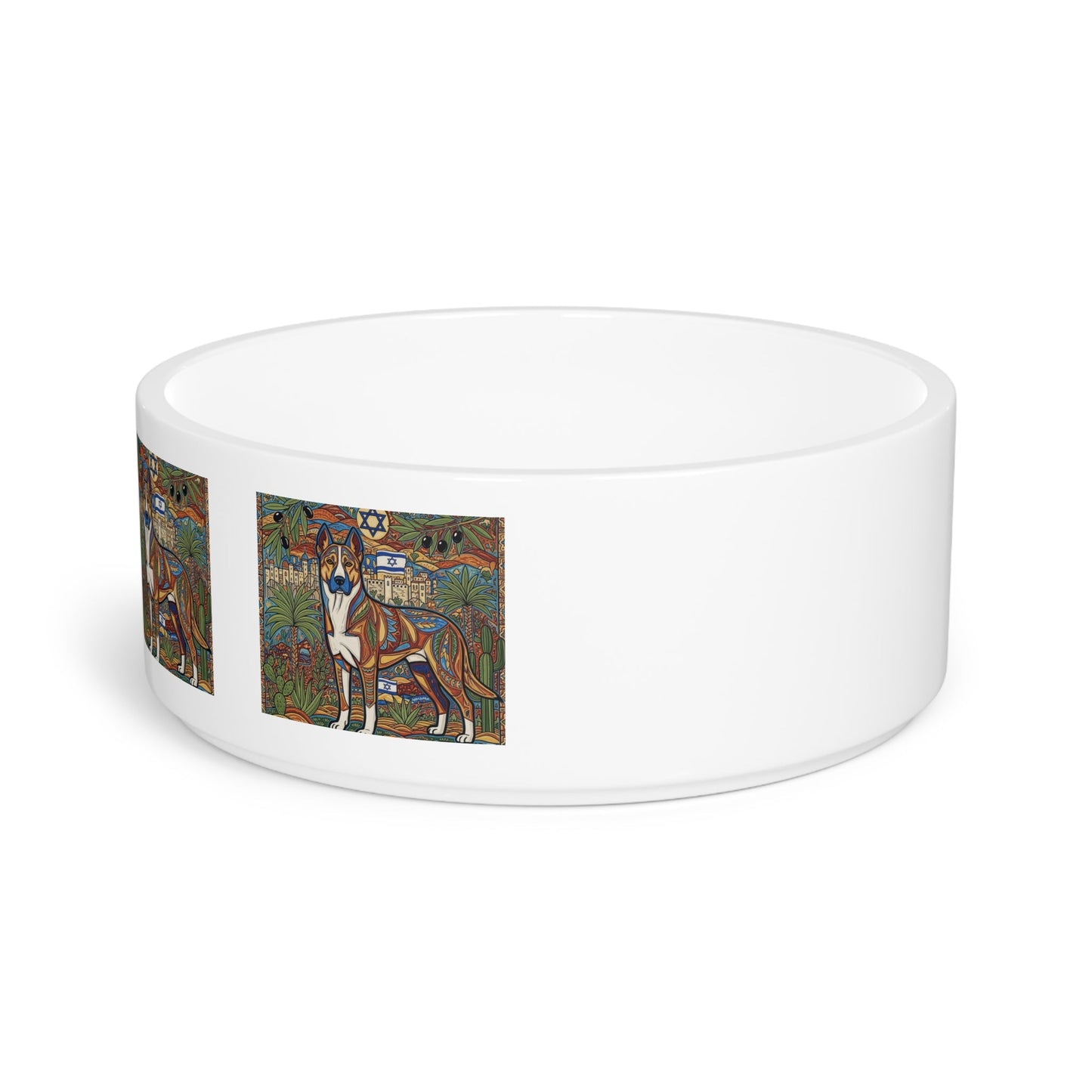 Canaan Dog Pet Bowl