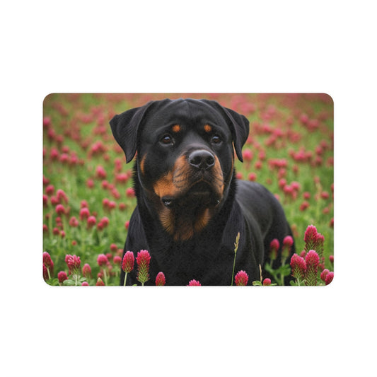 Pet Food Mat (12x18) - Rottweiler