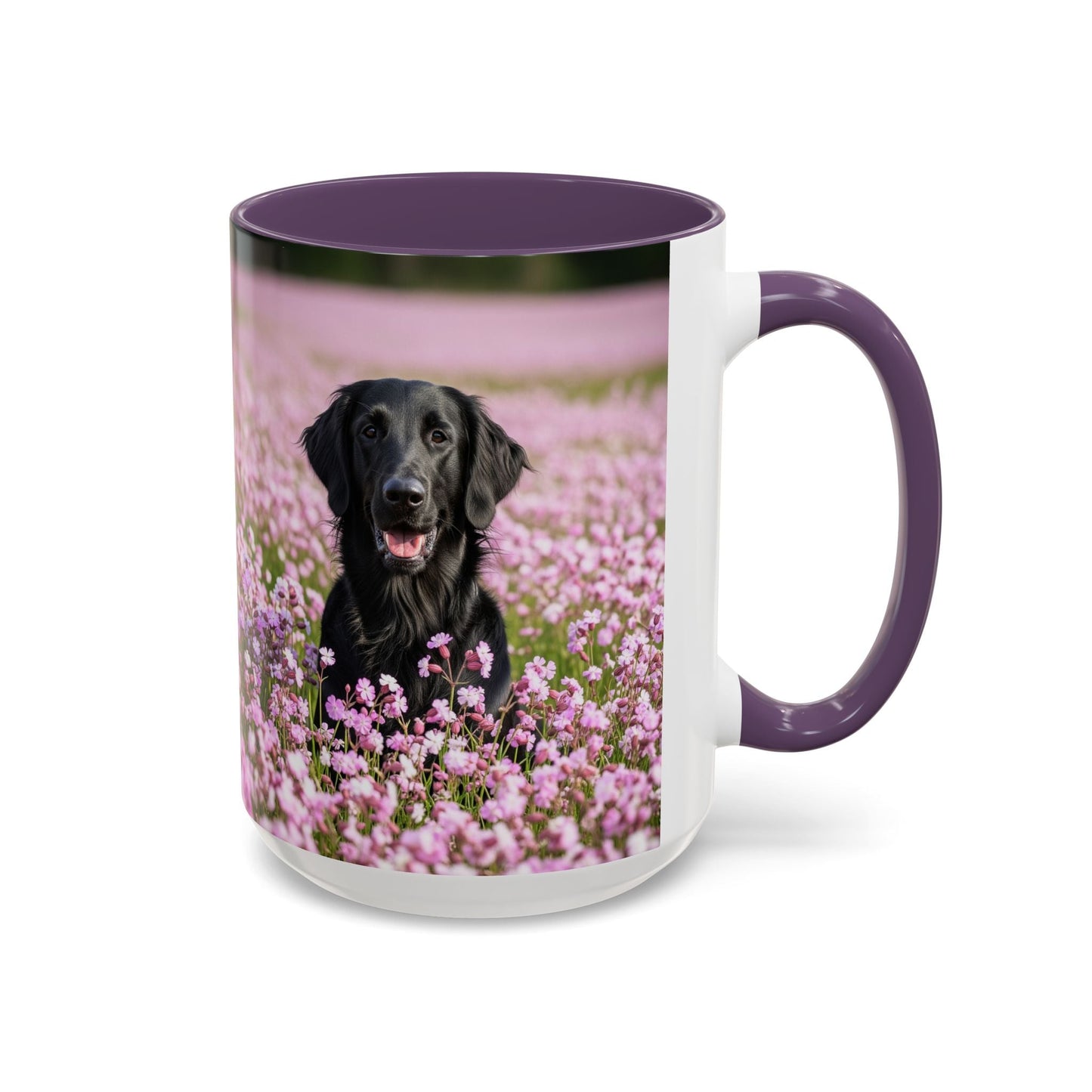 Flat Coated Retriever Accent Coffee Mug - Perfect Gift for