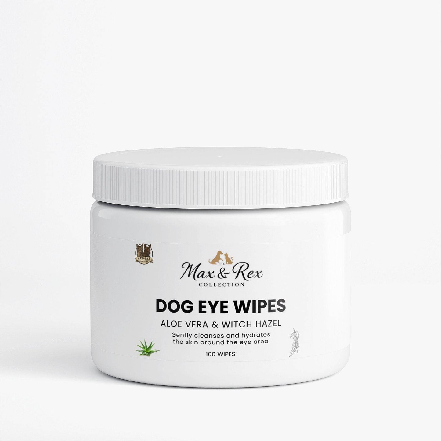 The Max  Rex Collection Dog Eye Wipes