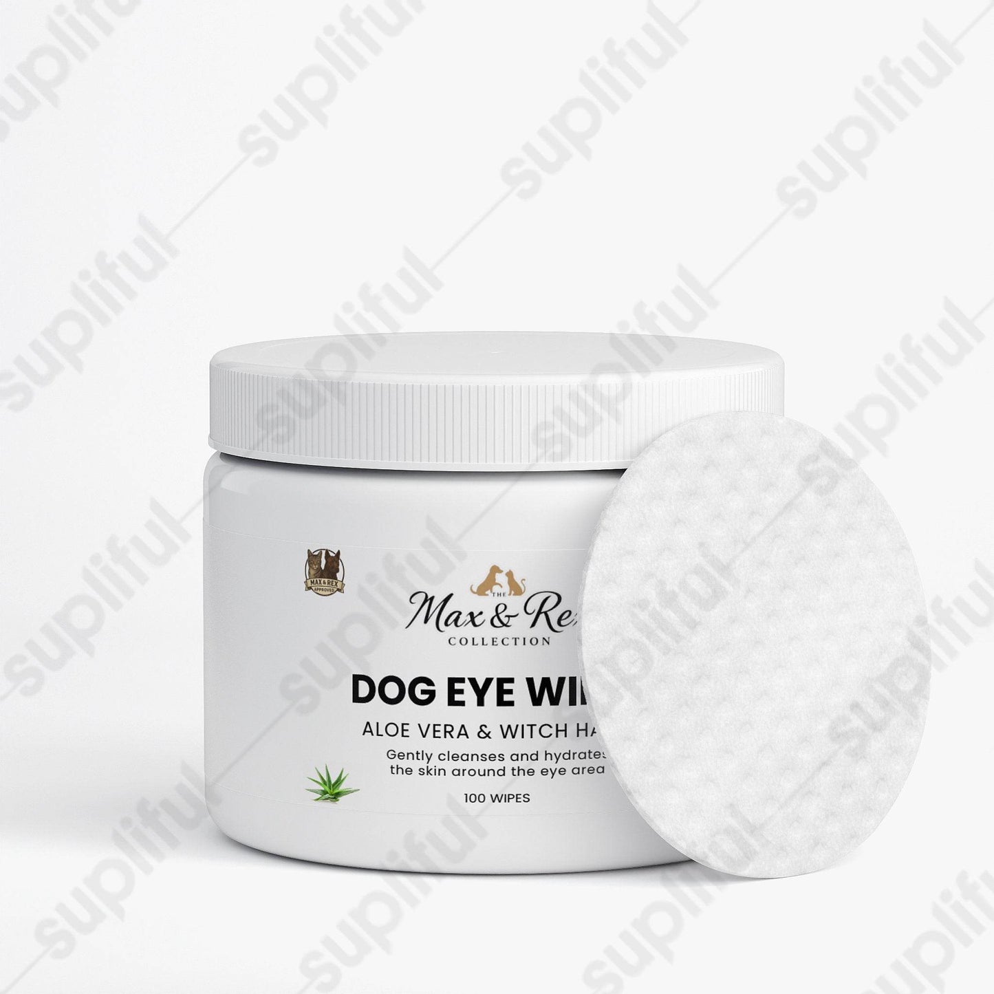 The Max  Rex Collection Dog Eye Wipes