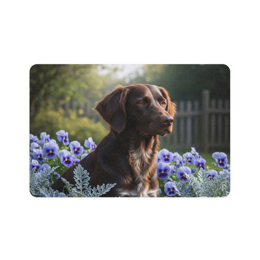 Pet Food Mat (12x18) - Small Munsterlander
