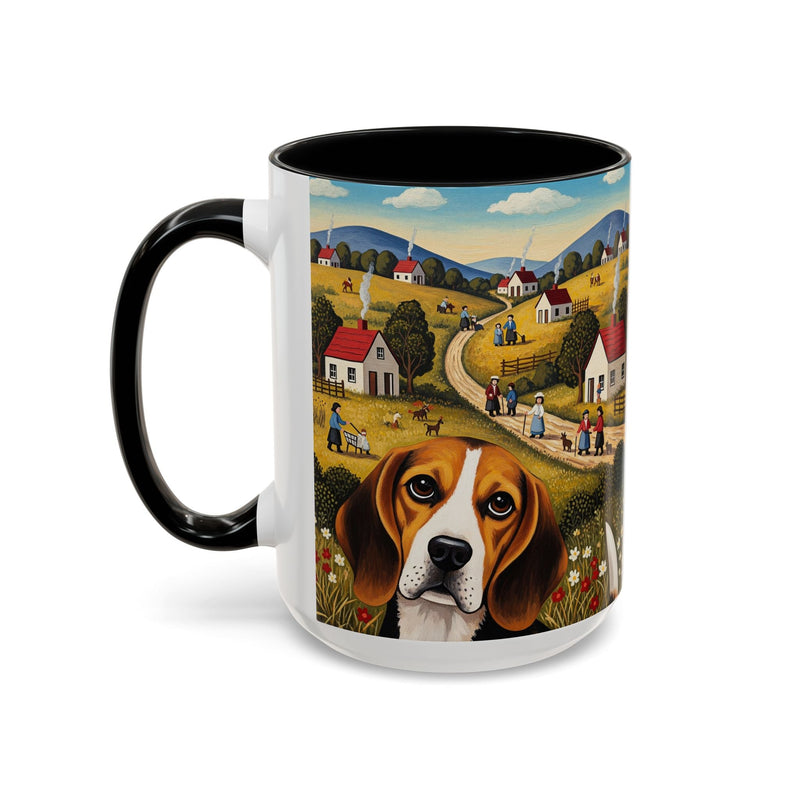 Beagle Accent Coffee Mug - Perfect Gift for Dog Lovers