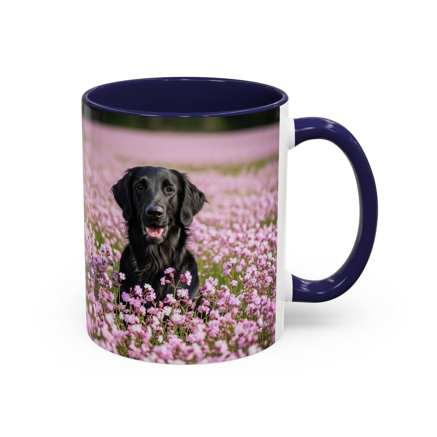 Flat Coated Retriever Accent Coffee Mug - Perfect Gift for