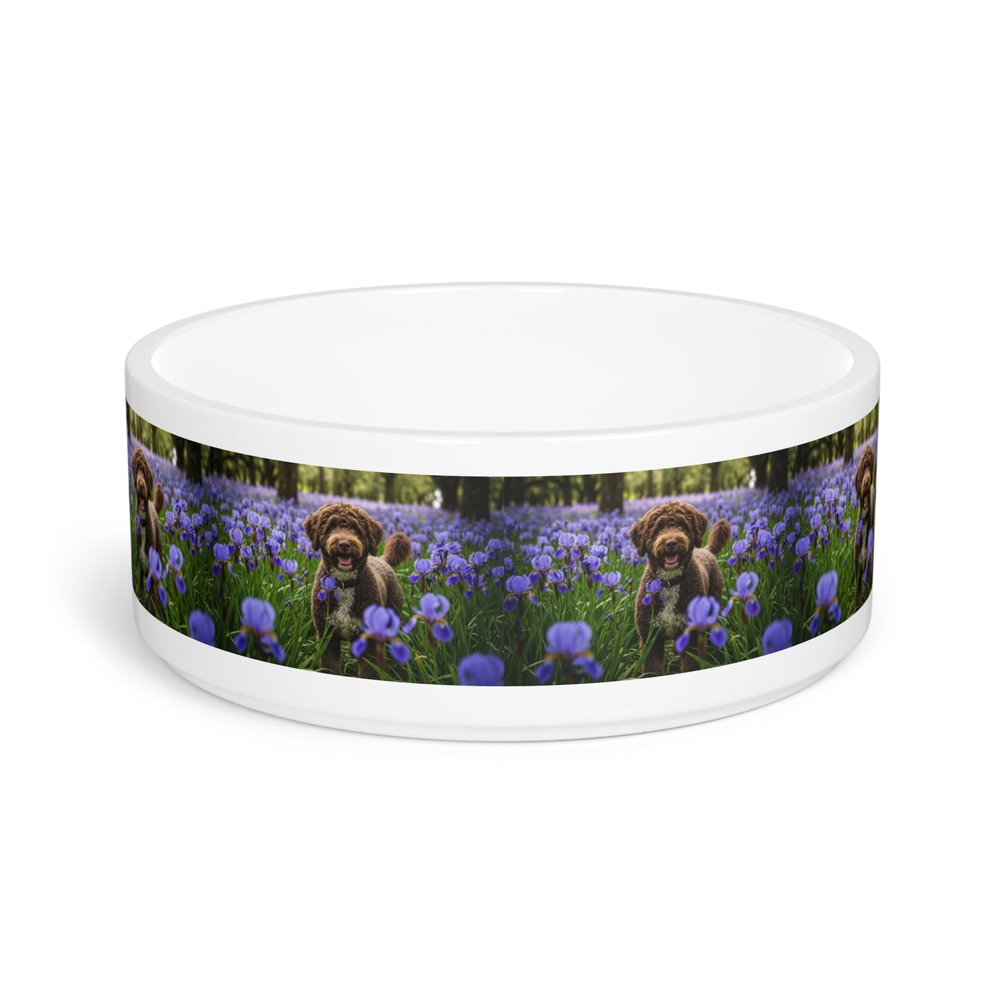 Portuguese Water Dog Pet Bowl