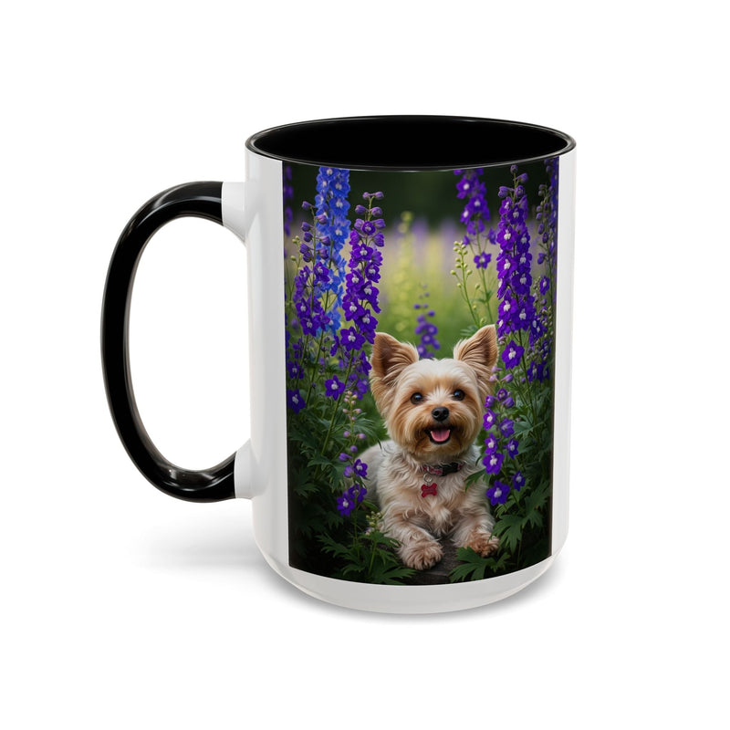Yorkiepoo Accent Coffee Mug - Perfect Gift for Dog Lovers