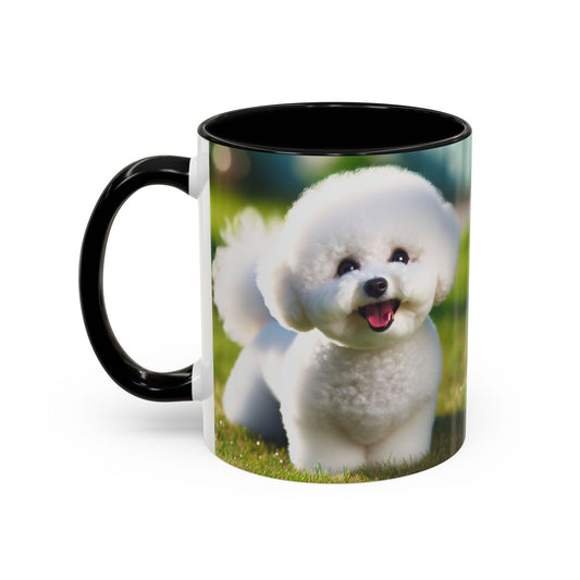 Bichon Frise Accent Coffee Mug - Perfect Gift for Dog Lovers