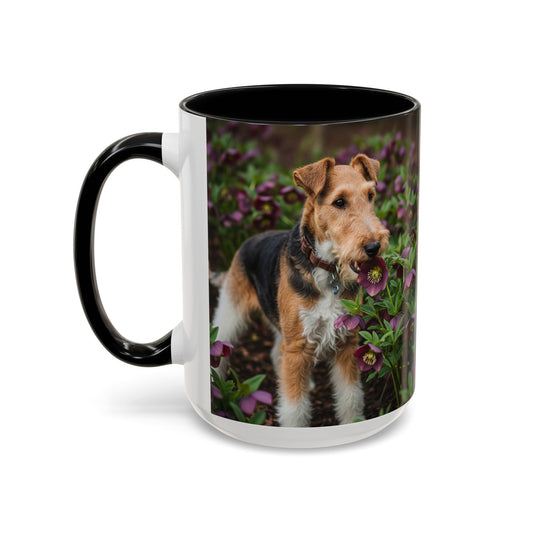 Wire Fox Terrier Accent Coffee Mug - Perfect Gift for Dog Lovers