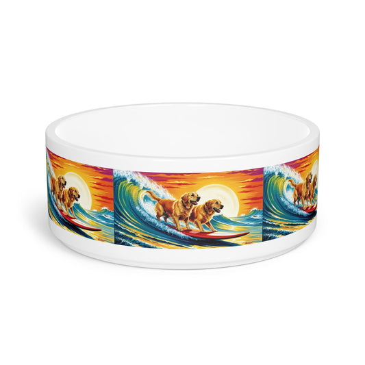 Surf Dogs Pet Bowl