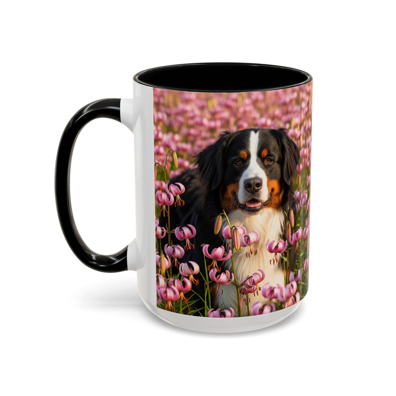 Bernese Mountain Dog Accent Coffee Mug - Perfect Gift for Dog Lovers