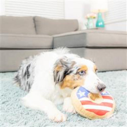 Stars & Stripes Donut Dog Toy