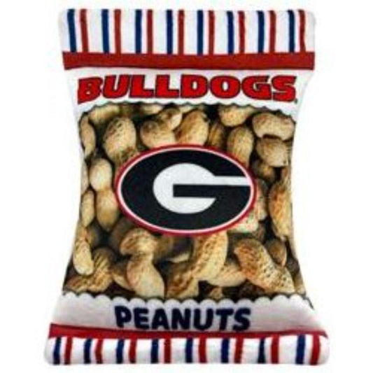 Georgia Bulldogs Peanut Bag Pet Toy