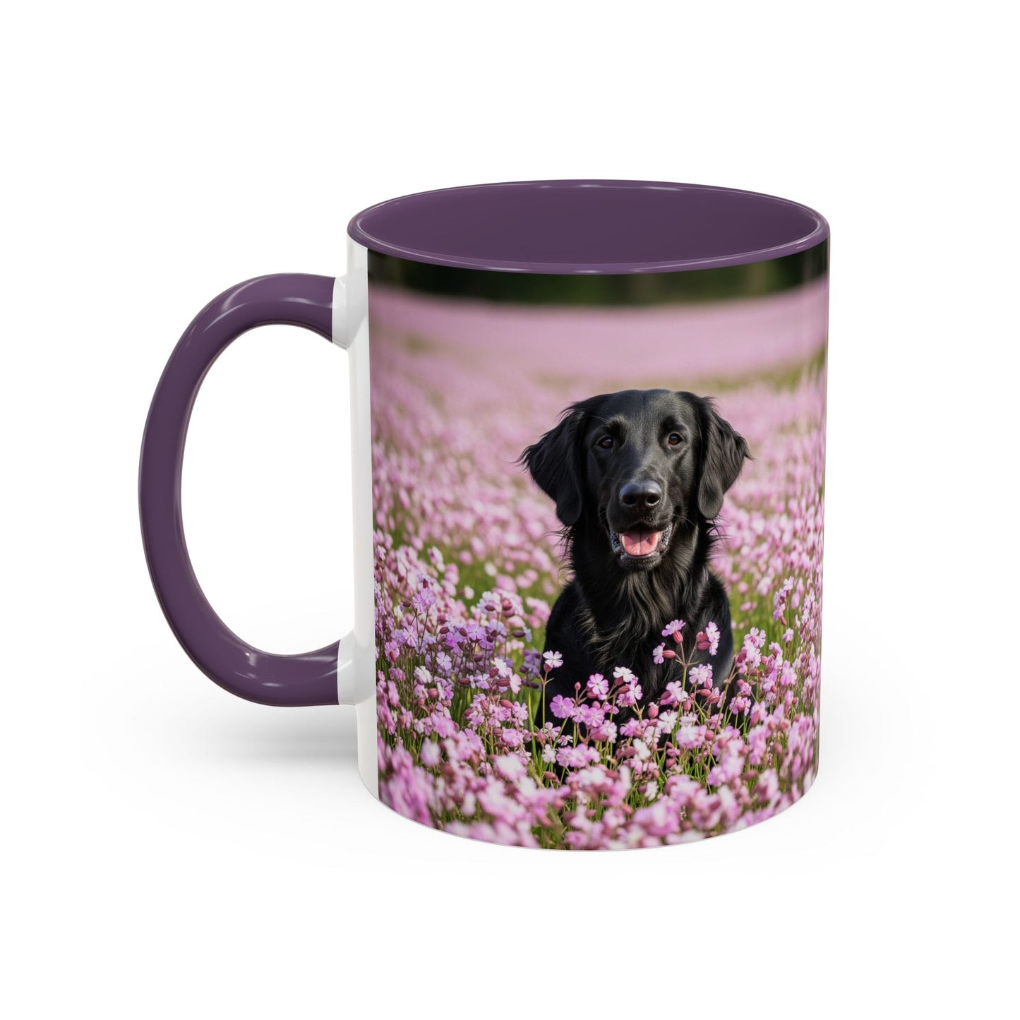 Flat Coated Retriever Accent Coffee Mug - Perfect Gift for