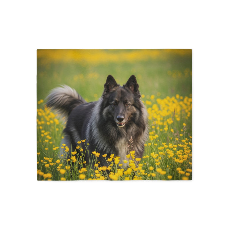 Belgian Sheepdog Sweatshirt Blanket