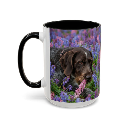 Wirehaired Slovakian Pointer Accent Coffee Mug - Perfect Gift for Dog Lovers