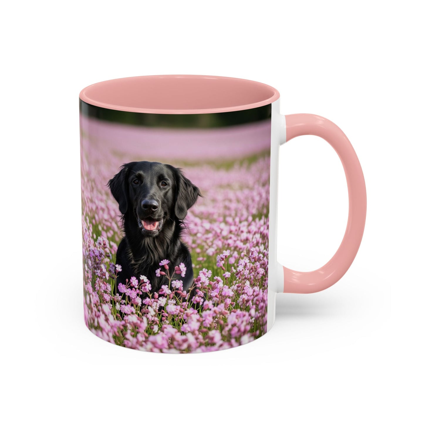 Flat Coated Retriever Accent Coffee Mug - Perfect Gift for