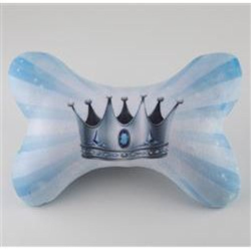 Prince Plush Squeaker Bone Dog Toy