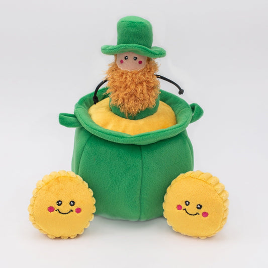 St. Patrick's Pot of Gold Burrow Dog Toy