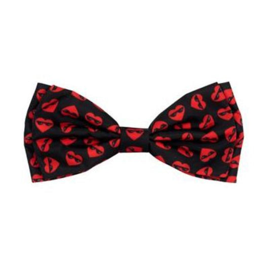 Heartbreaker Red Hearts Pet Bowtie