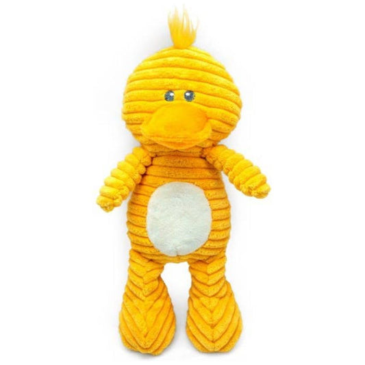 Thoozy Pet Tuff & Cuddly Yellow Duck Plush Dog Toy - 12.5"