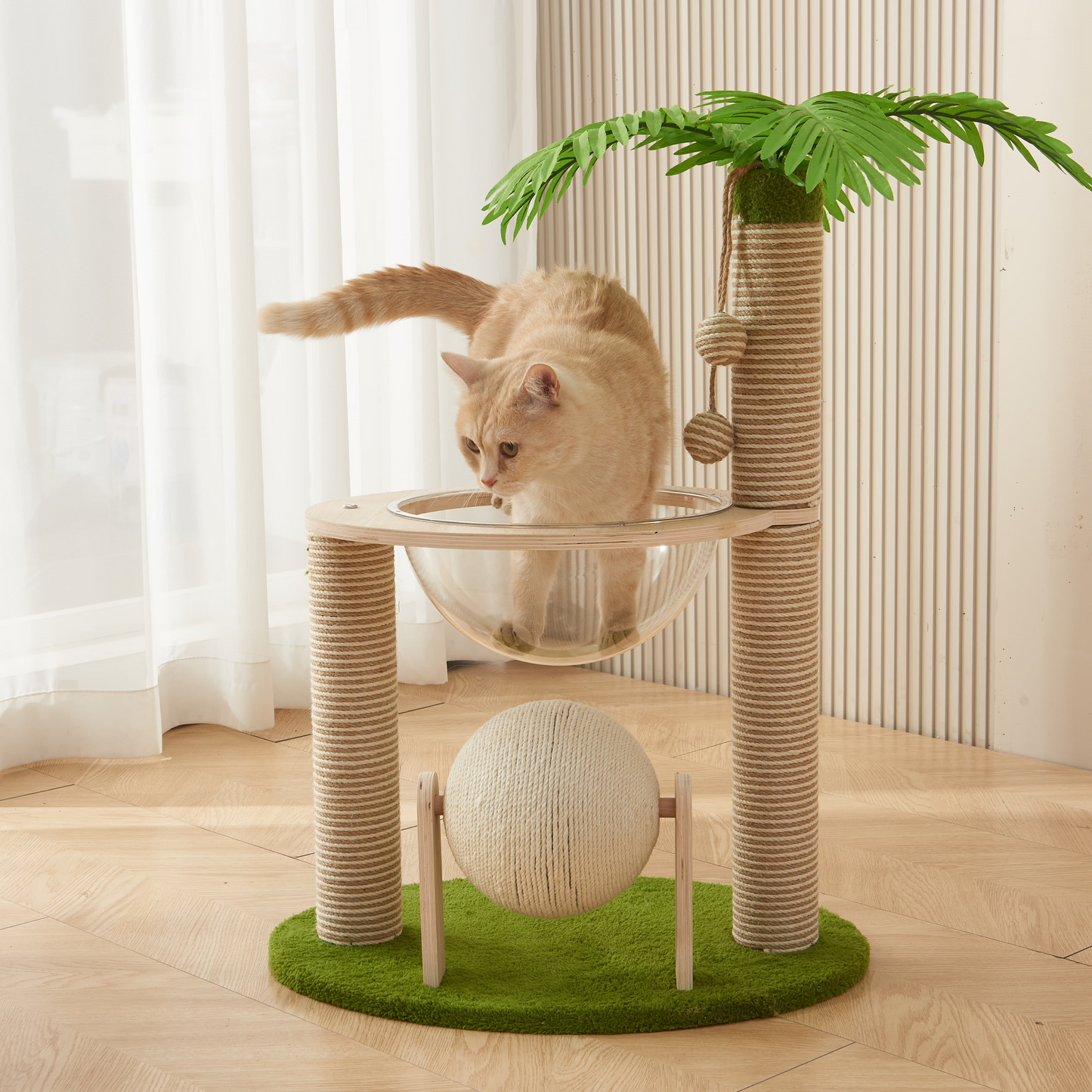 Space Capsule Cat Tree - Give Your Cat Their Own Luxury Penthouse