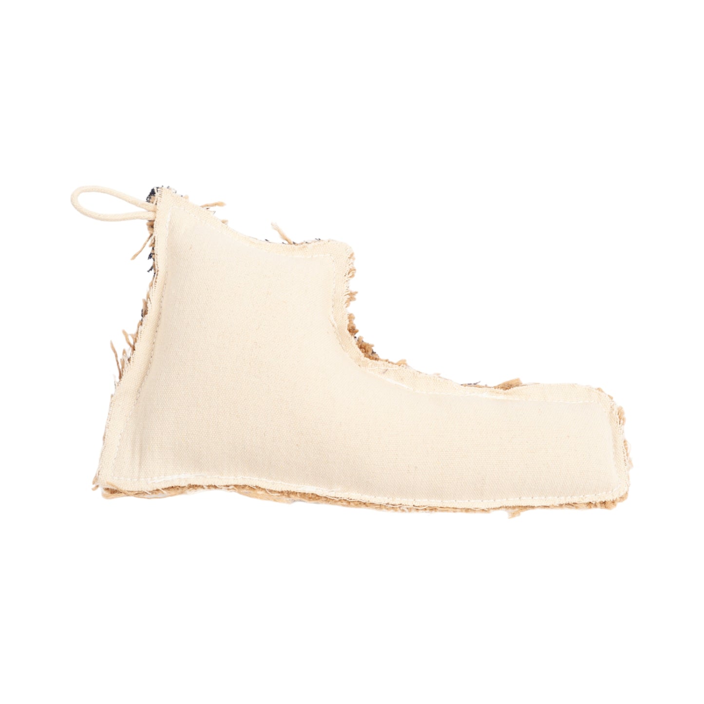 Country Living Canvas Shoe Dog Toy