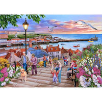 199 Steps Whitby 1000 Piece Jigsaw Puzzle HOP