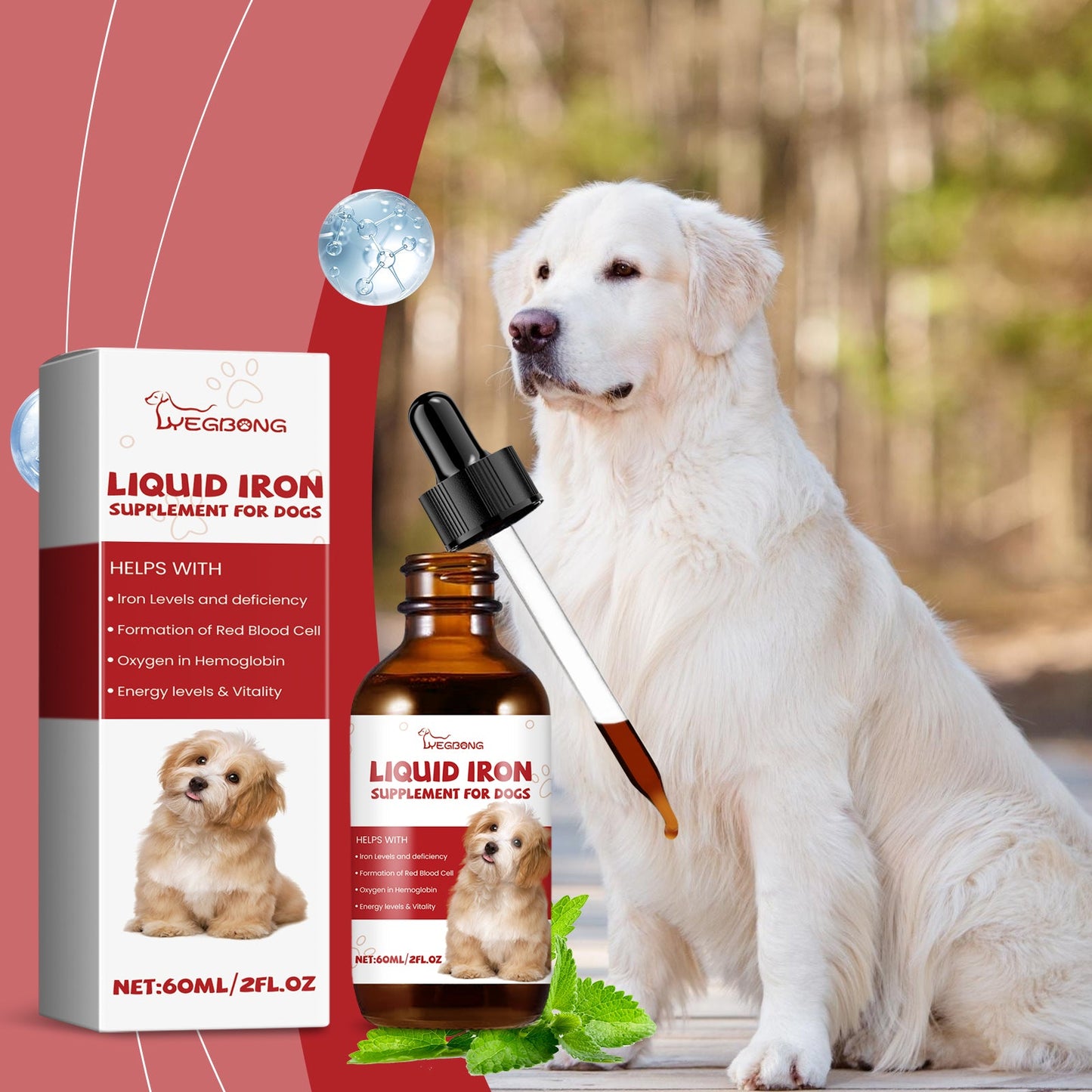 Pet Dog Syrup Pampers Pet Dogs With Gentle Ingredients To Help Absorb Care Supplements - Purrfect Pet Kingdom