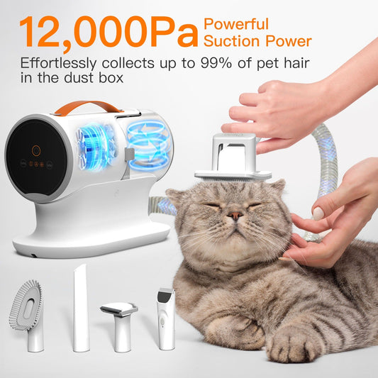 Pet intelligent beauty and grooming set is suitable for