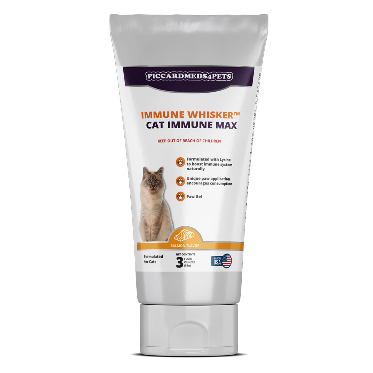 Cat Immune Gel-ImmuneWhisker Max Strength Health Support 3oz