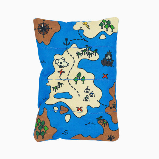 Puzzle Hunter Pirate Pups Map Dog Toy