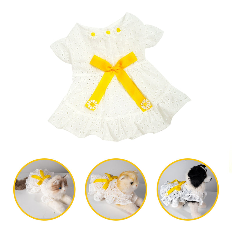 Yellow Bowtie clothes for for Cat Dog & Pet