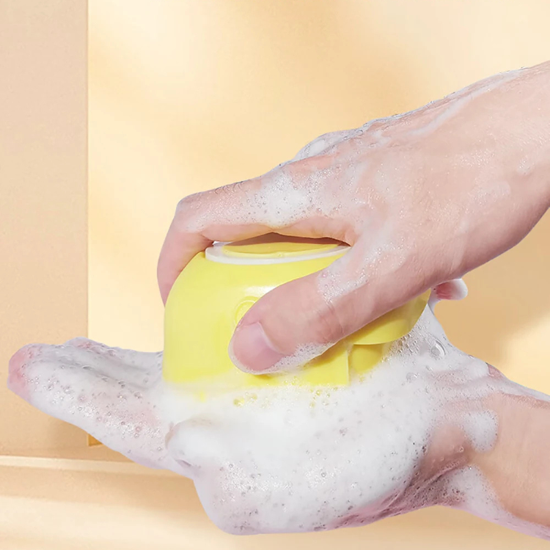 Pet Bathing Brush – Soft Silicone Massage Tool - WTN Essentials