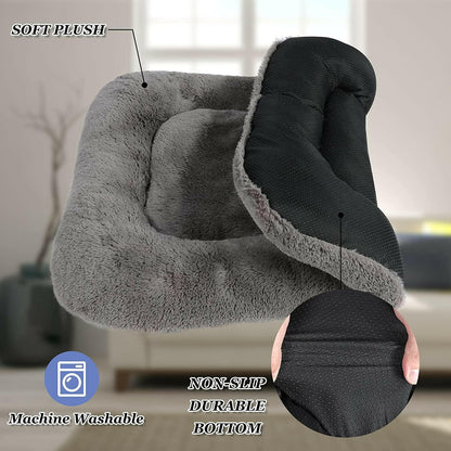 Large Dog Bed Anti-Anxiety Calming 36x24 Inch 🛏️
