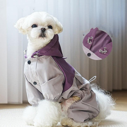 Waterproof Stylish Dog Raincoat