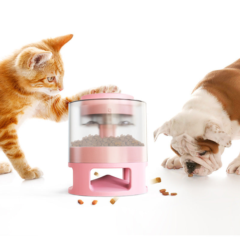 Cat Toys-Interactive Slow Feeder Treat Dispenser Puzzle Toy