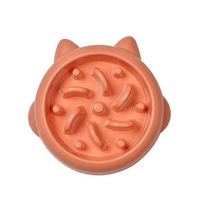 Pet Dog Cat Slow Feeder Bowls Anti Choking Slow Feeder Dish