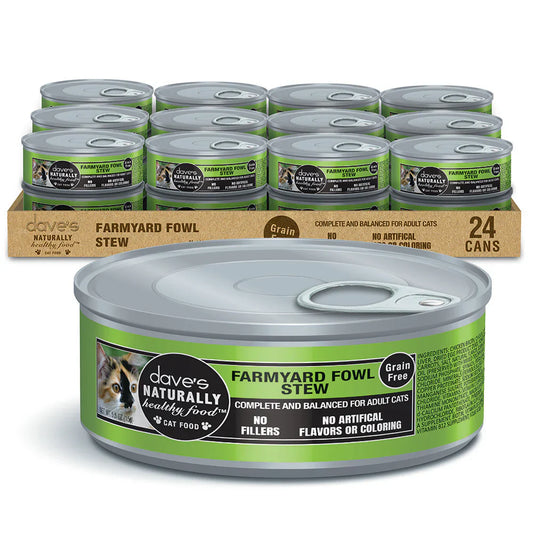 Wet Cat Food Grain Free Fowl Pate 5.5 Oz 🍗