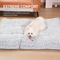 Mandotos Thickened Rose Velvet Dog Bed With Cotton Filling