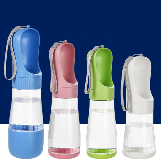 Dog Cat 2-in-1 Portable Water Bottle & Food Container