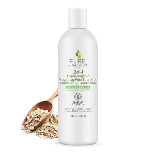 Pet Grooming Supplies 2 in 1 Hypoallergenic Fragrance Free T
