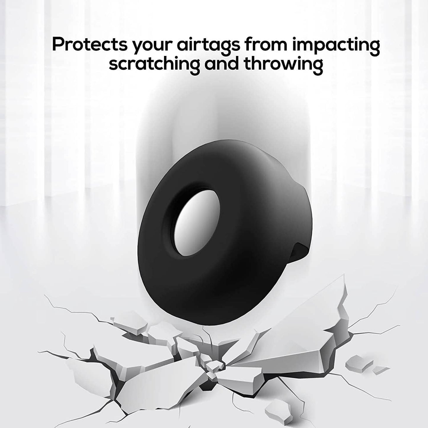 2-Pack: Air Tag Dog Collar Holder