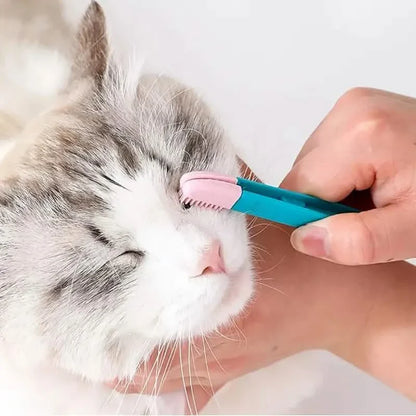 2-Pack: Pet Eye Comb Brush Pet Tear Stain Remover Comb