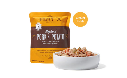Portland Pet Grain Free Hopkin's Pork and Potato Dog Topper 9oz