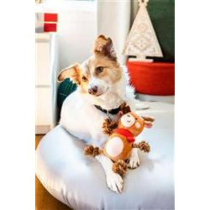Reindeer Rope Plush Dog Toy