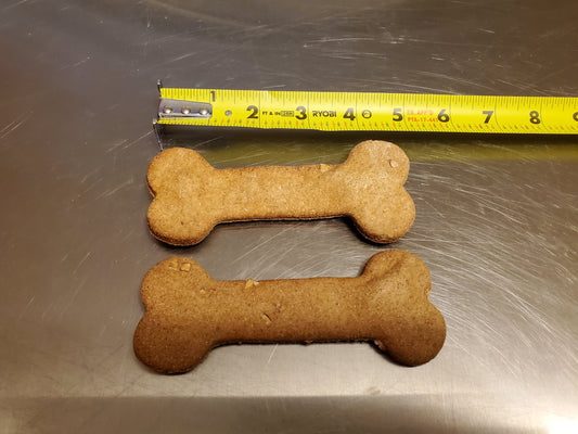 2 Large Biscuits - Peanut Butter & Honey - Dogalicious Dog Treats, LLC