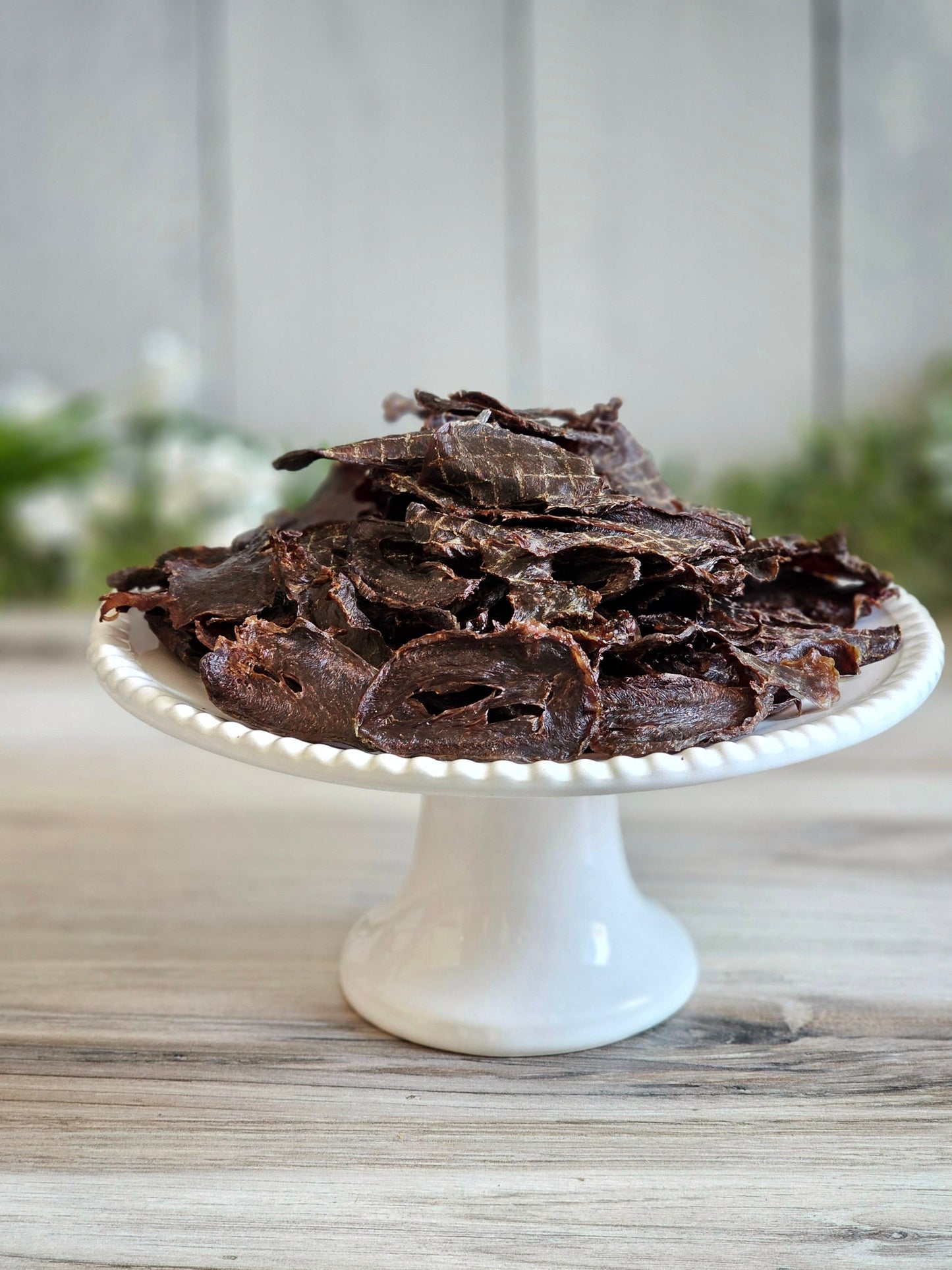 Premium Sliced Turkey Heart Dog Treats by Naked Beasts 6 oz